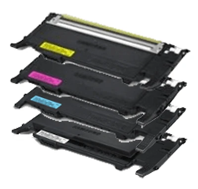 Compatible with Samsung CLP320 Laser Toner Cartridge Set Black Cyan Yellow Magenta
