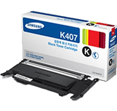 Samsung CLT-K407S Laser Toner Cartridge Black