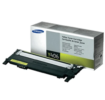 Samsung CLT-Y406S Laser Toner Cartridge Yellow