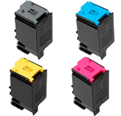 Sharp MX-C30 Laser Toner Cartridge Set Black Cyan Magenta Yellow