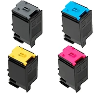 Sharp MX-C30 Laser Toner Cartridge Set Black Cyan Magenta Yellow