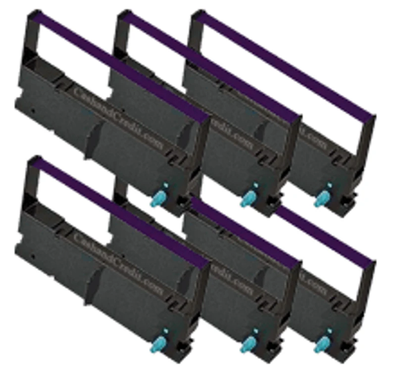 TEC MA1450 / 1650 Ribbons 6-PACK Purple