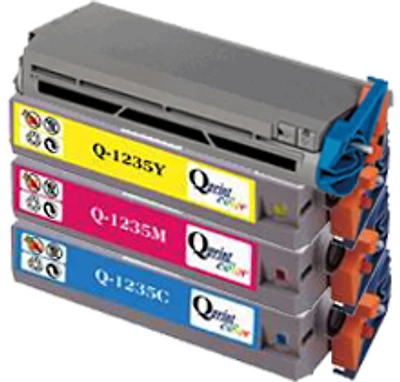 TEKTRONIX 1235 Set Laser Toner Cartridge Set Black Cyan Yellow Magenta