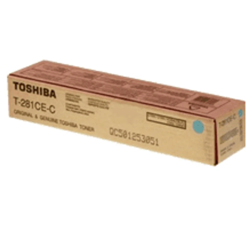 TOSHIBA T281CC Laser Toner Cartridge Cyan