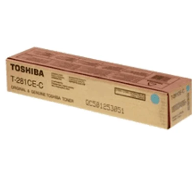 TOSHIBA T281CC Laser Toner Cartridge Cyan