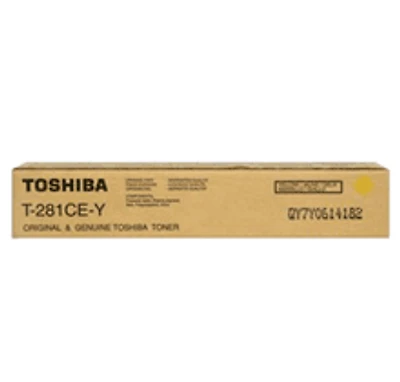 TOSHIBA T281CY Laser Toner Cartridge Yellow