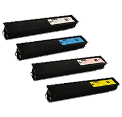 TOSHIBA TFC-65 Laser Toner Cartridge Set Black Magenta Cyan Yellow