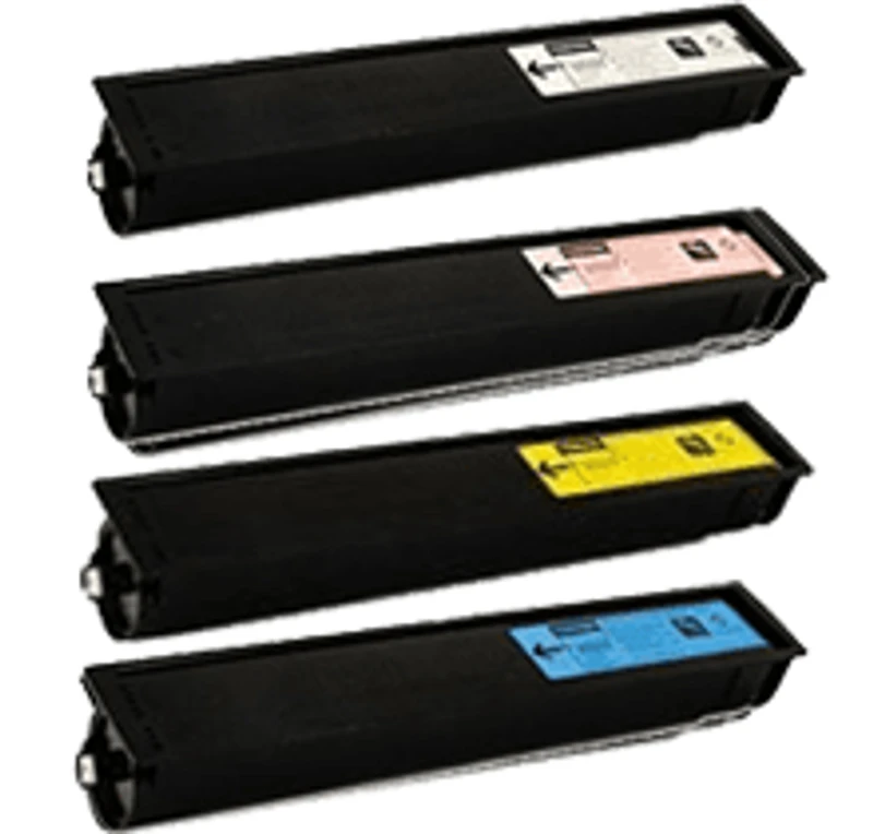 TOSHIBA TFC25 Laser Toner Cartridge Set Black Cyan Magenta Yellow