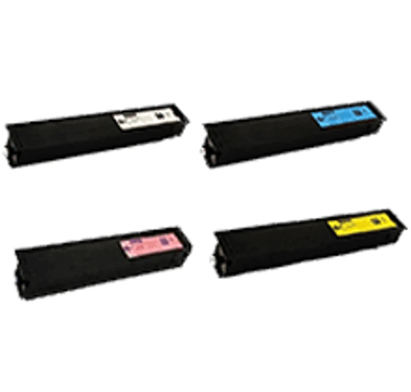 TOSHIBA TFC50U Laser Toner Cartridge Set Black Cyan Magenta Yellow