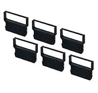 VERIFONE CRM0023BK Ribbons 6-PACK Black