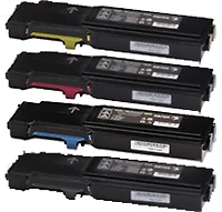 XEROX 6600 / 6605 High Yield Laser Toner Cartridge Set Black Cyan Magenta Yellow