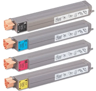 Xerox 7400 High Yield Laser Toner Cartridge Set Black Cyan Yellow Magenta