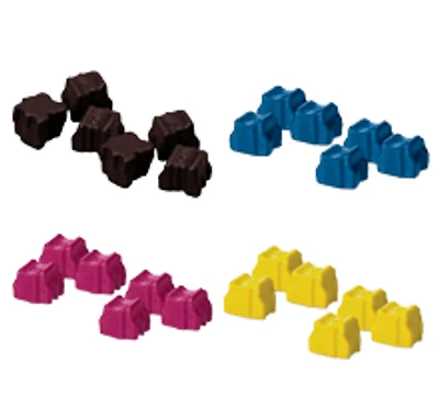 XEROX Laser Toner Cartridge Set Black Cyan Magenta Yellow