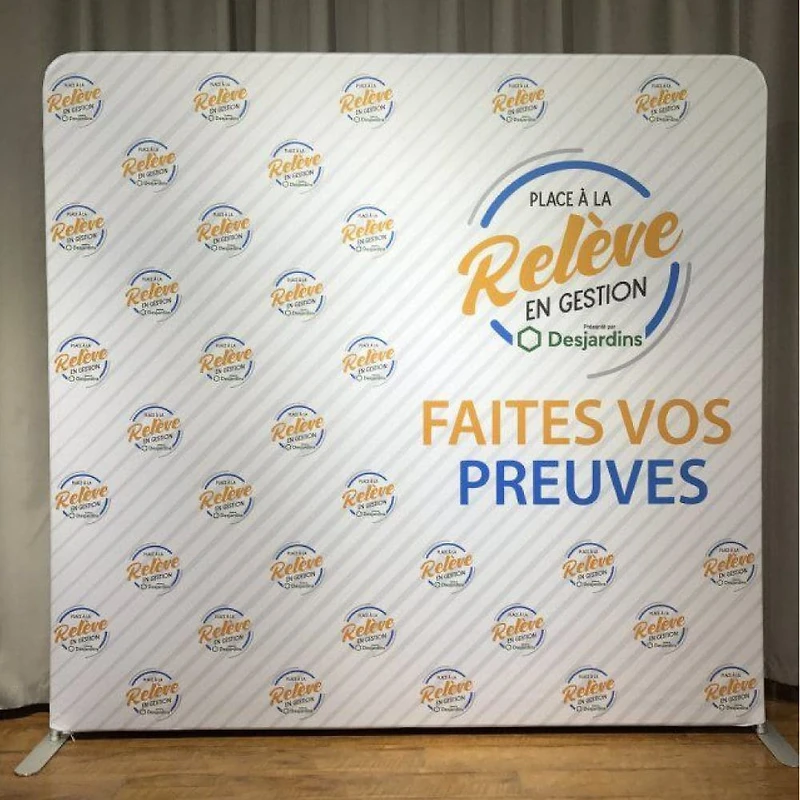 Media Wall Backdrop Banners