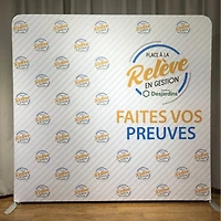 Media Wall Backdrop Banners