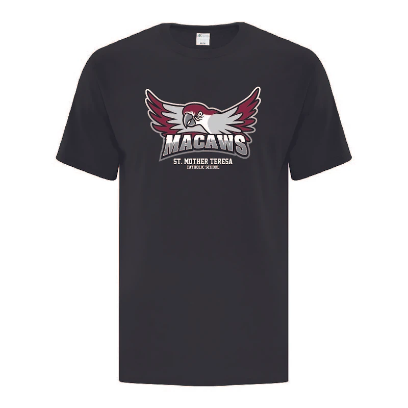 MTCS ATC1000 – EVERYDAY COTTON ADULT TEE (Black)