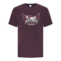 MTCS ATC1000 – EVERYDAY COTTON ADULT TEE (Maroon)