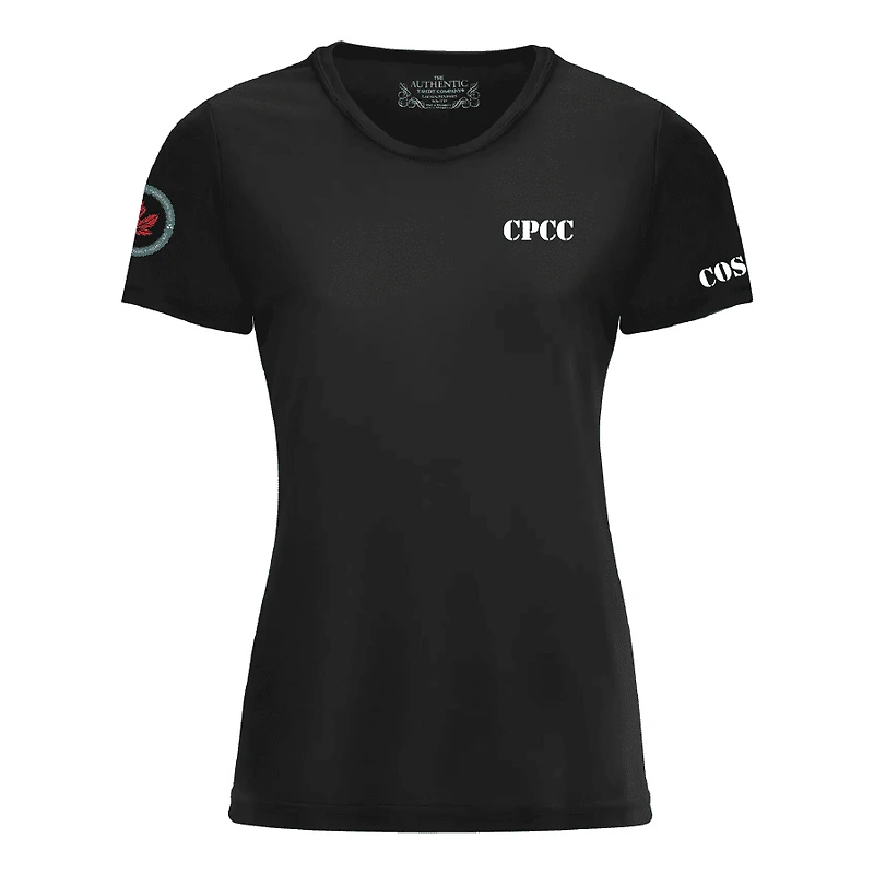 CPCC L350 PRO TEAM SHORT SLEEVE LADIES’ TEE (BLACK)