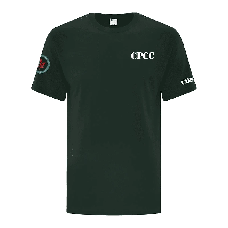 CPCC ATC1000 UNISEX ADULT TSHIRT (DARK GREEN)