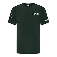 CPCC ATC1000 UNISEX ADULT TSHIRT (DARK GREEN)