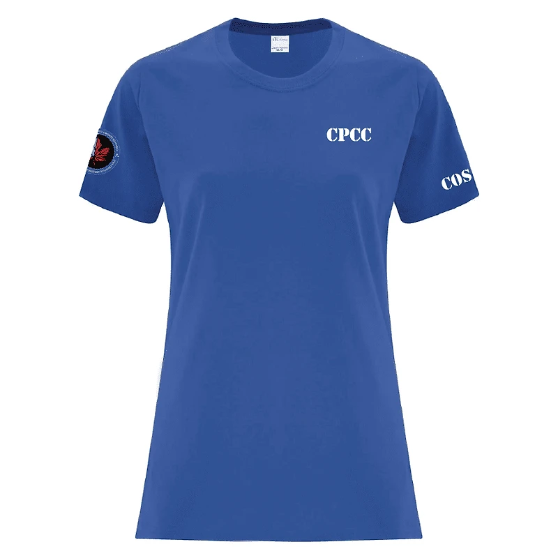 CPCC ATC1000L LADIES TSHIRT (ROYAL BLUE)