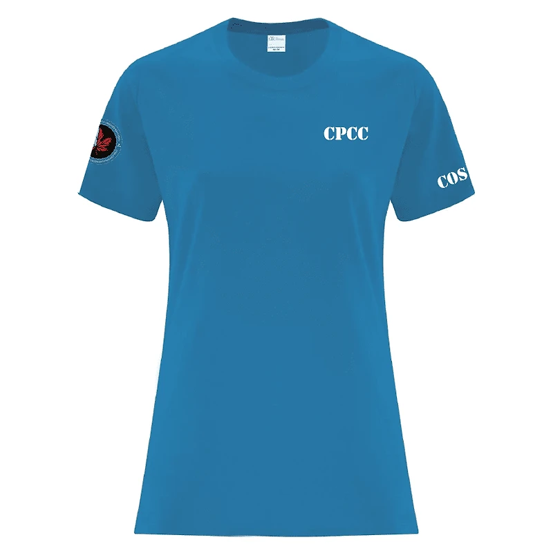 CPCC ATC1000L LADIES TSHIRT (SAPPHIRE)
