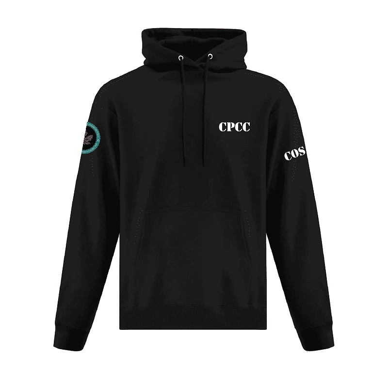 CPCC ATCF2500 EVERYDAY FLEECE HOODED SWEATSHIRT (BLACK)