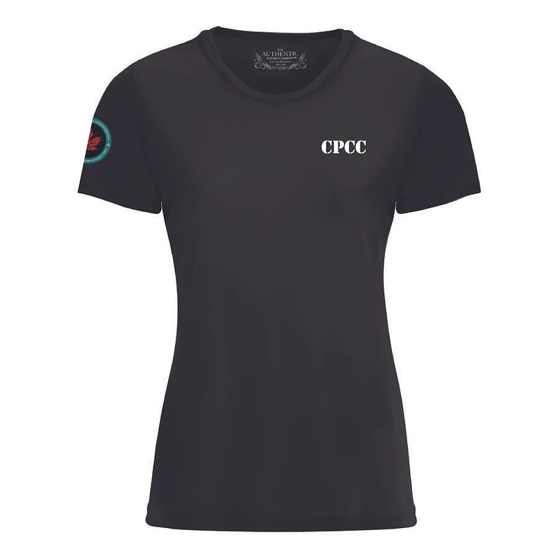 CPCC L350 PRO TEAM SHORT SLEEVE LADIES’ TEE (BLACK)