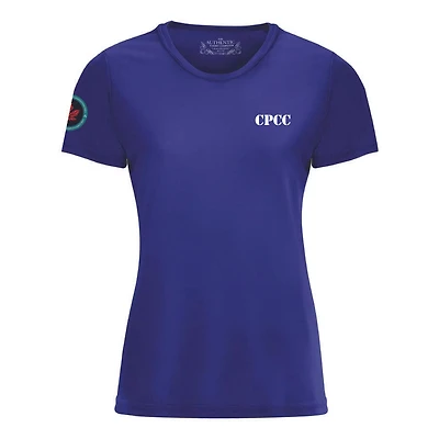 CPCC L350 PRO TEAM SHORT SLEEVE LADIES’ TEE (TRUE ROYAL)