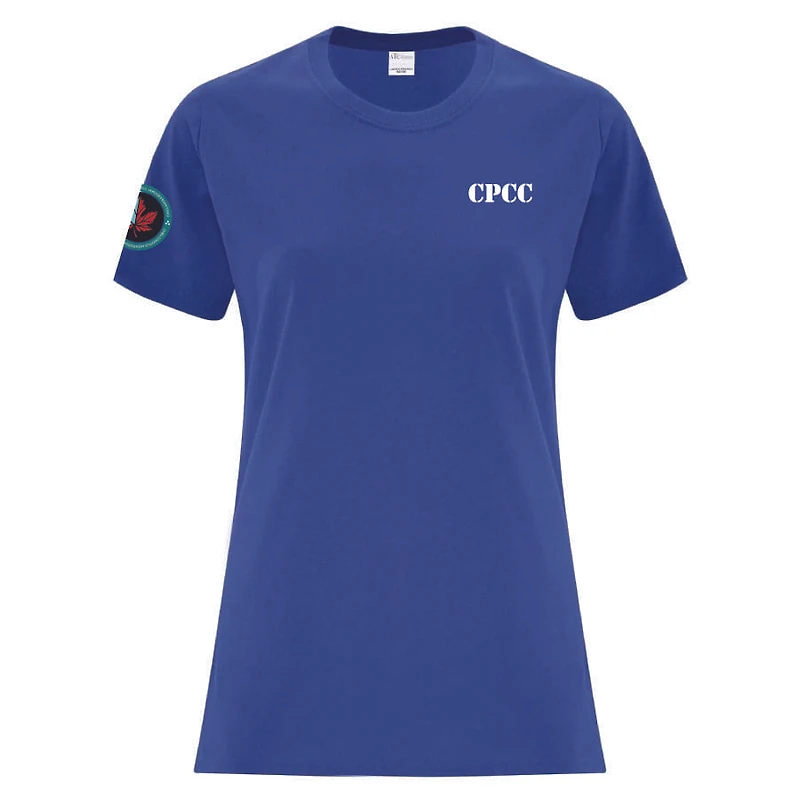 CPCC ATC1000L LADIES TSHIRT (ROYAL BLUE)