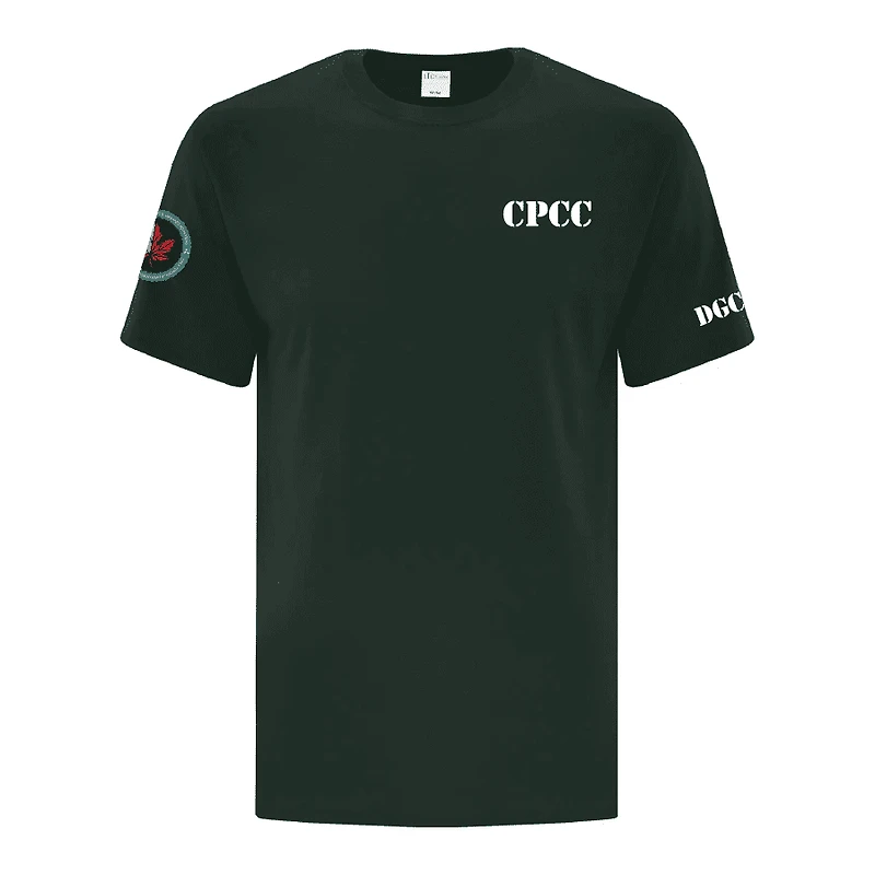 CPCC ATC1000 UNISEX ADULT TSHIRT (DARK GREEN)