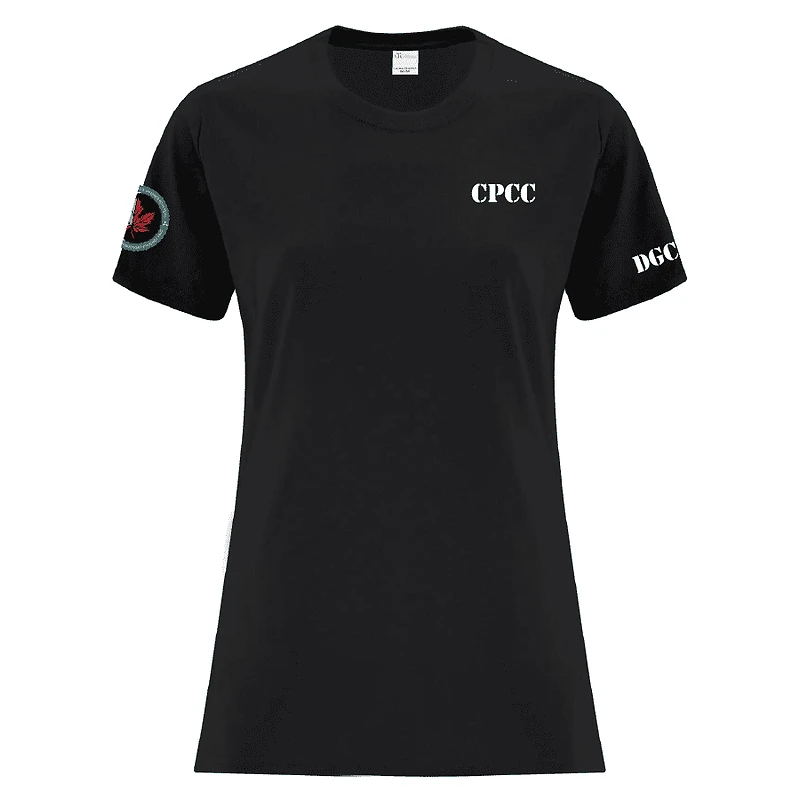 CPCC ATC1000L LADIES TSHIRT (BLACK)