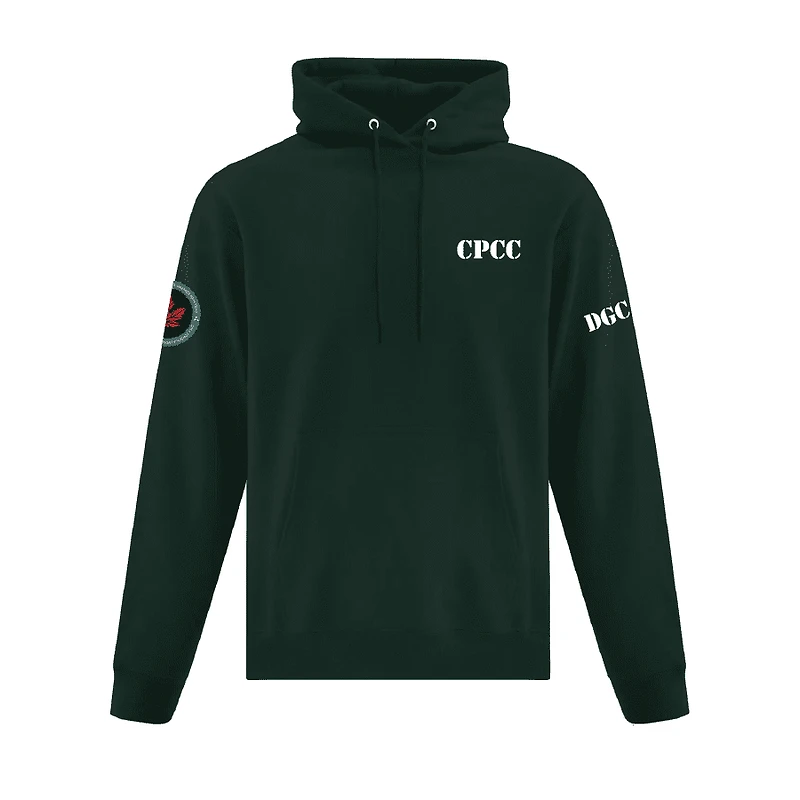 CPCC ATCF2500 EVERYDAY FLEECE HOODED SWEATSHIRT (DARK GREEN)