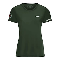 CPCC L350 PRO TEAM SHORT SLEEVE LADIES’ TEE (FOREST GREEN)
