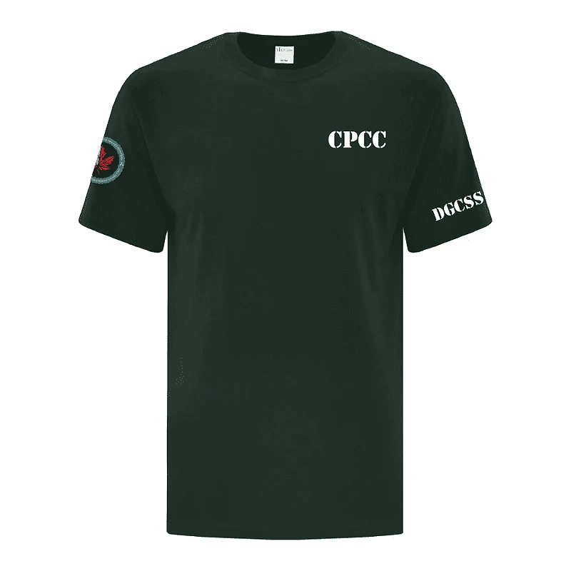 CPCC ATC1000 UNISEX ADULT TSHIRT (DARK GREEN)