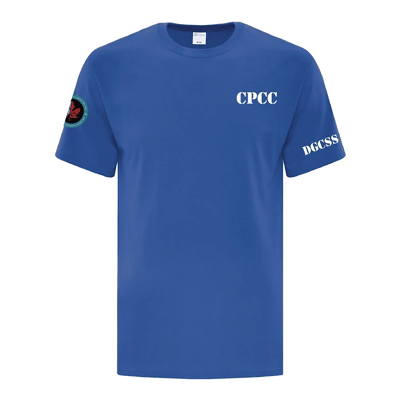 CPCC ATC1000 UNISEX ADULT TSHIRT (ROYAL BLUE)