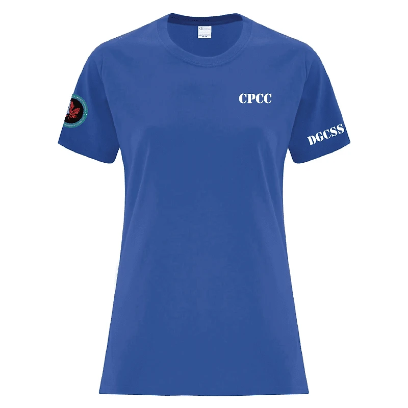 CPCC ATC1000L LADIES TSHIRT (ROYAL BLUE)