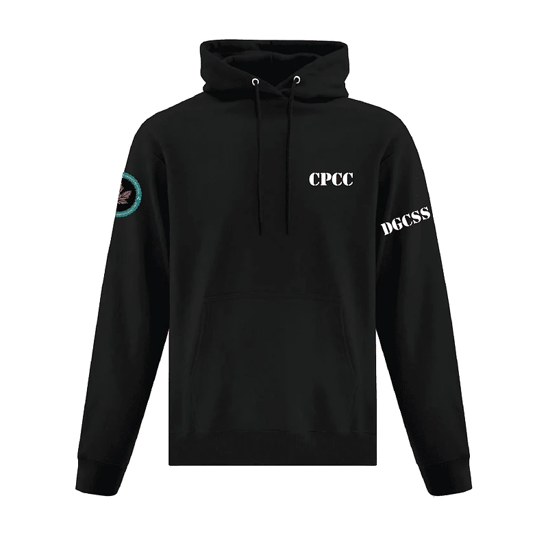 CPCC ATCF2500 EVERYDAY FLEECE HOODED SWEATSHIRT (BLACK)