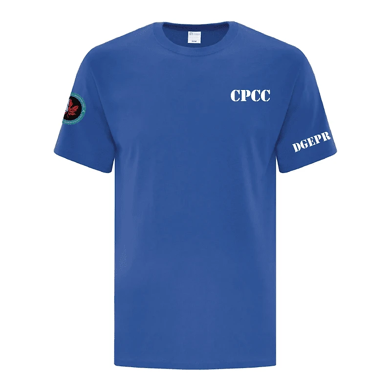 CPCC ATC1000 UNISEX ADULT TSHIRT (ROYAL BLUE)