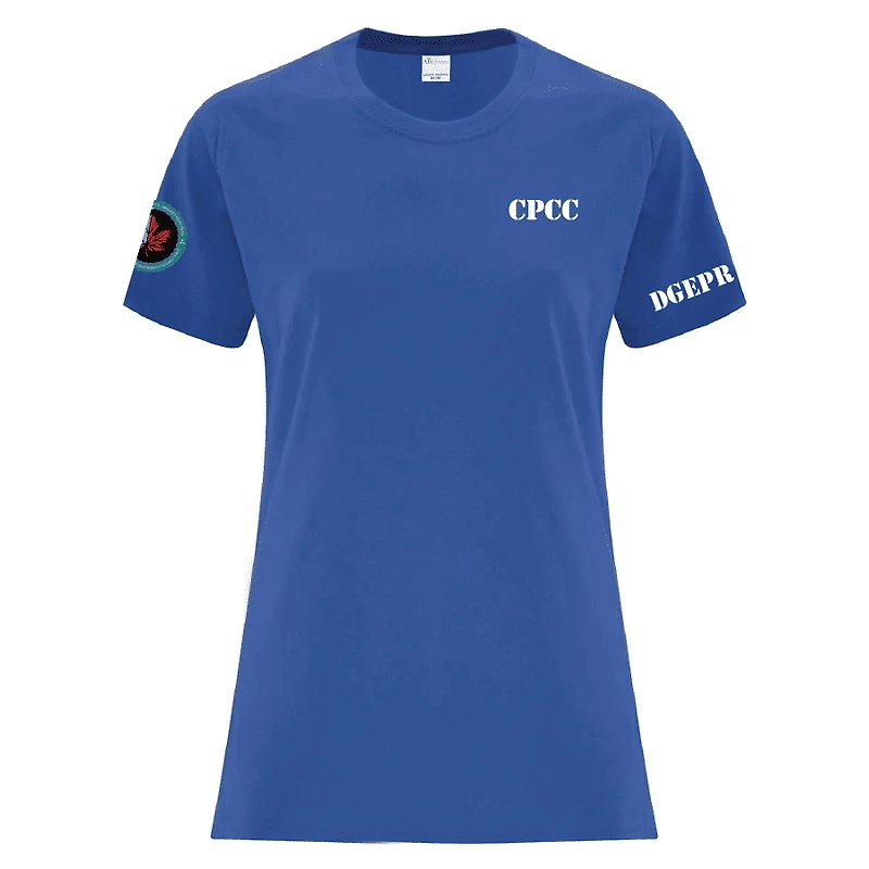 CPCC ATC1000L LADIES TSHIRT (ROYAL BLUE)