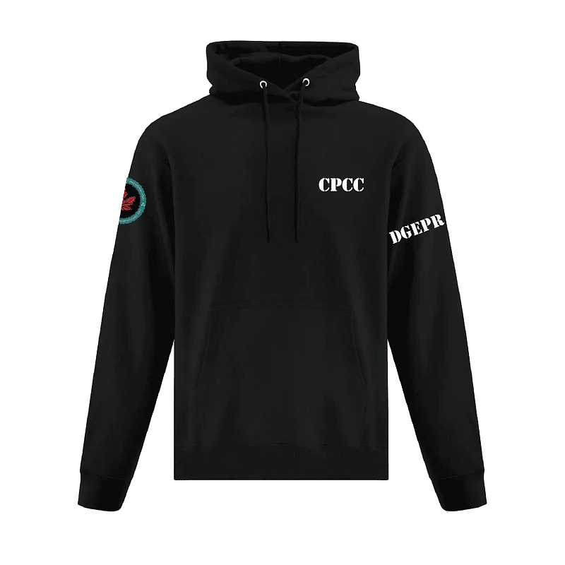 CPCC ATCF2500 EVERYDAY FLEECE HOODED SWEATSHIRT (BLACK)