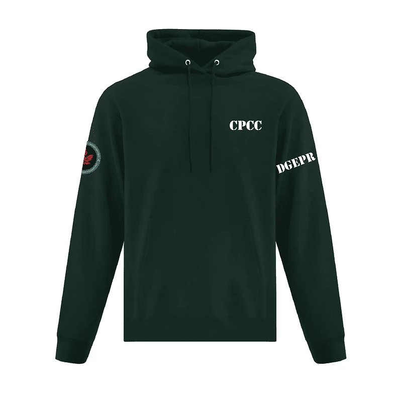 CPCC ATCF2500 EVERYDAY FLEECE HOODED SWEATSHIRT (DARK GREEN)