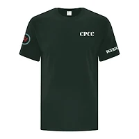 CPCC ATC1000 UNISEX ADULT TSHIRT (DARK GREEN)