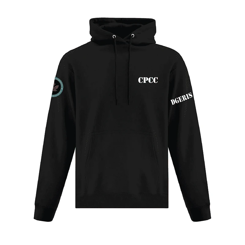 CPCC ATCF2500 EVERYDAY FLEECE HOODED SWEATSHIRT (BLACK)