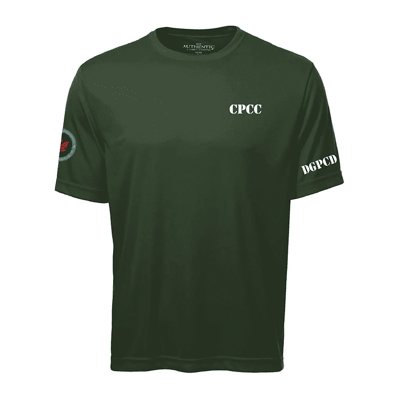 CPCC S350 PRO TEAM SHORT SLEEVE TEE (FOREST GREEN)