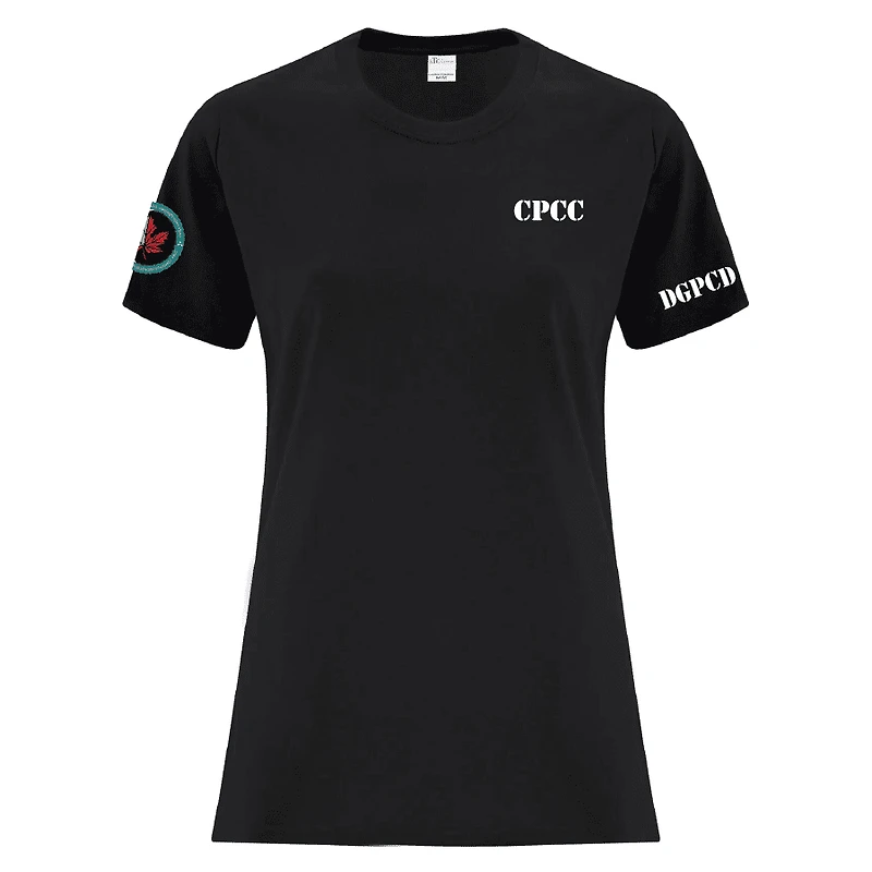 CPCC ATC1000L LADIES TSHIRT (BLACK)