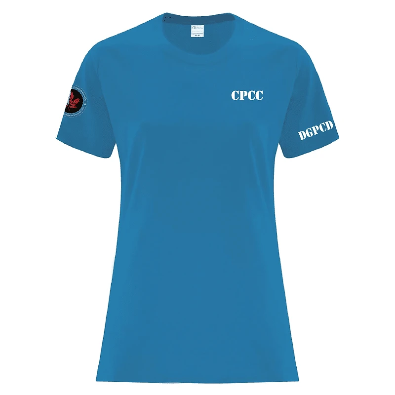 CPCC ATC1000L LADIES TSHIRT (SAPPHIRE)