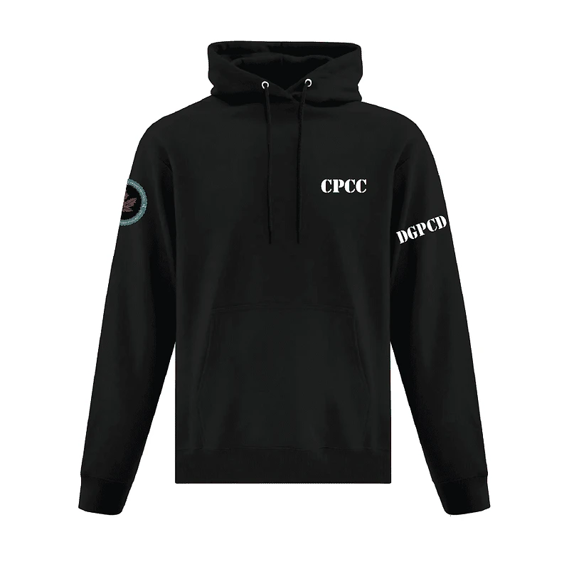 CPCC ATCF2500 EVERYDAY FLEECE HOODED SWEATSHIRT (BLACK)