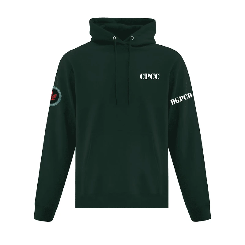 CPCC ATCF2500 EVERYDAY FLEECE HOODED SWEATSHIRT (DARK GREEN)