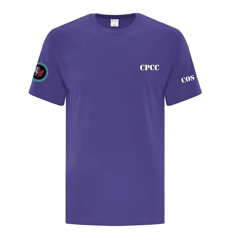 CPCC ATC1000 UNISEX ADULT TSHIRT (PURPLE)